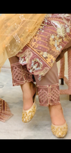 Load image into Gallery viewer, Embroidered Shalwar Kameez with Net duppatta fully stitched 3 piece suit with Net Dupatta MOB-UF2347
