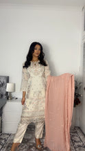 Load image into Gallery viewer, Embroidered Shalwar Kameez with fully stitched 3 piece suit with Chiffon Dupatta MOB-SJ1031
