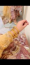 Load image into Gallery viewer, Embroidered Shalwar Kameez with Net duppatta fully stitched 3 piece suit with Net Dupatta MOB-UF2347
