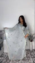 Load image into Gallery viewer, Embroidered Shalwar Kameez with Net duppatta fully stitched 3 piece suit with Net Dupatta MOB-UF2475
