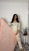 Load image into Gallery viewer, Embroidered Shalwar Kameez with fully stitched 3 piece suit with Chiffon Dupatta MOB-SJ1031
