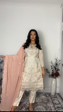 Load image into Gallery viewer, Embroidered Shalwar Kameez with fully stitched 3 piece suit with Chiffon Dupatta MOB-SJ1031
