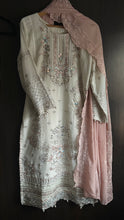 Load image into Gallery viewer, Embroidered Shalwar Kameez with fully stitched 3 piece suit with Chiffon Dupatta MOB-SJ1031

