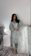 Load image into Gallery viewer, Embroidered Shalwar Kameez with Net duppatta fully stitched 3 piece suit with Net Dupatta MOB-UF2475
