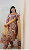 Load image into Gallery viewer, Embroidered Shalwar Kameez with Net duppatta fully stitched 3 piece suit with Net Dupatta MOB-UF2347
