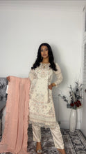 Load image into Gallery viewer, Embroidered Shalwar Kameez with fully stitched 3 piece suit with Chiffon Dupatta MOB-SJ1031
